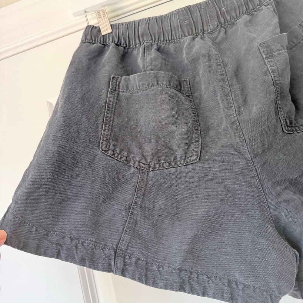 C&C California Linen Blend Shorts, Muted Navy, Size XL (fit more like Large) - Picture 6 of 11